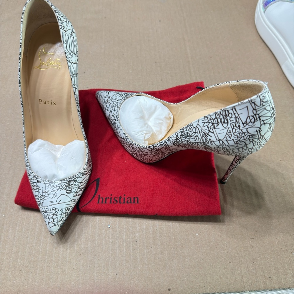 Christian Louboutin Pigalle Grafiti Heels